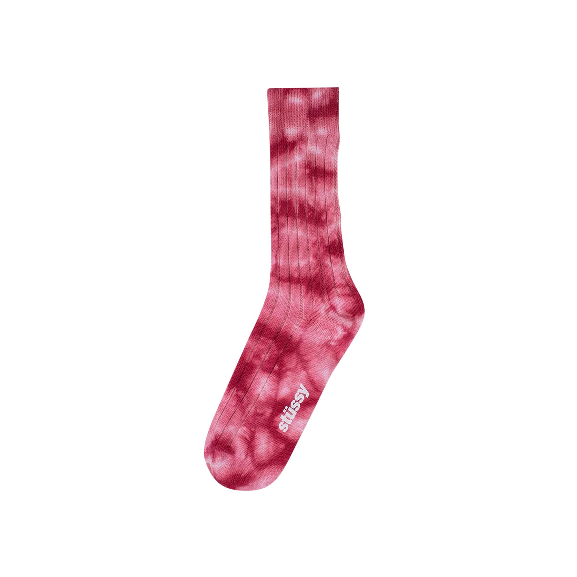 ★送料・関税込★Stussy★DYED RIBBED CREW SOCKS★ソックス★ Buy Stussy Dyed Ribbed Crew Socks 'Amber' - 138741 AMBE | GOAT