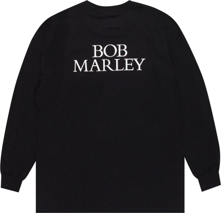 Wacko Maria x Bob Marley Crewneck Long Sleeve T Shirt Black