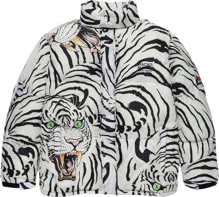 Wacko Maria x Tim Lehi Down Jacket White