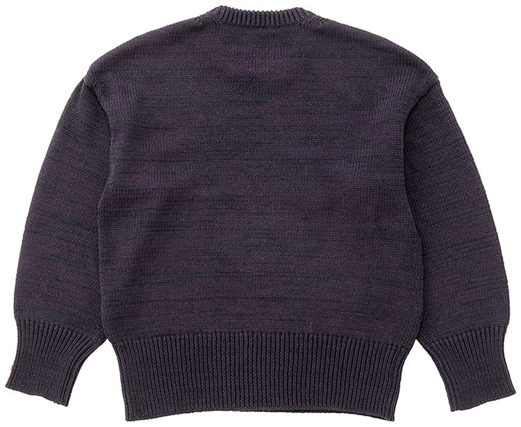 Visvim Letterman Crew Knit Navy