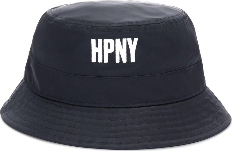 Heron Preston HPNY EMB Nylon Bucket Hat 'Black/White'