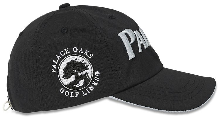 Palace Golf Shell 6 Panel Black