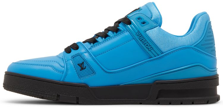 Louis Vuitton Trainer Low Black Blue