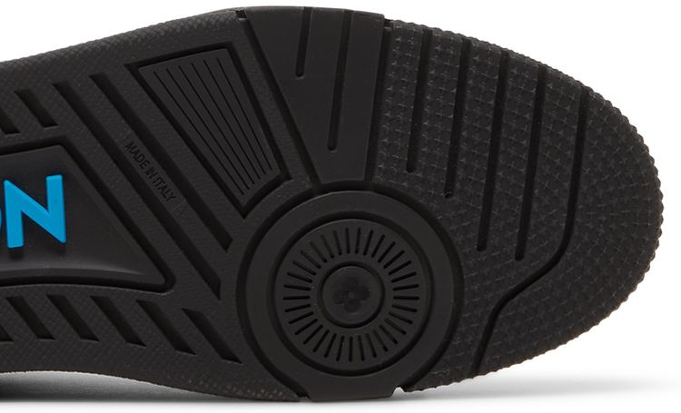 Louis Vuitton Trainer Low Black Blue