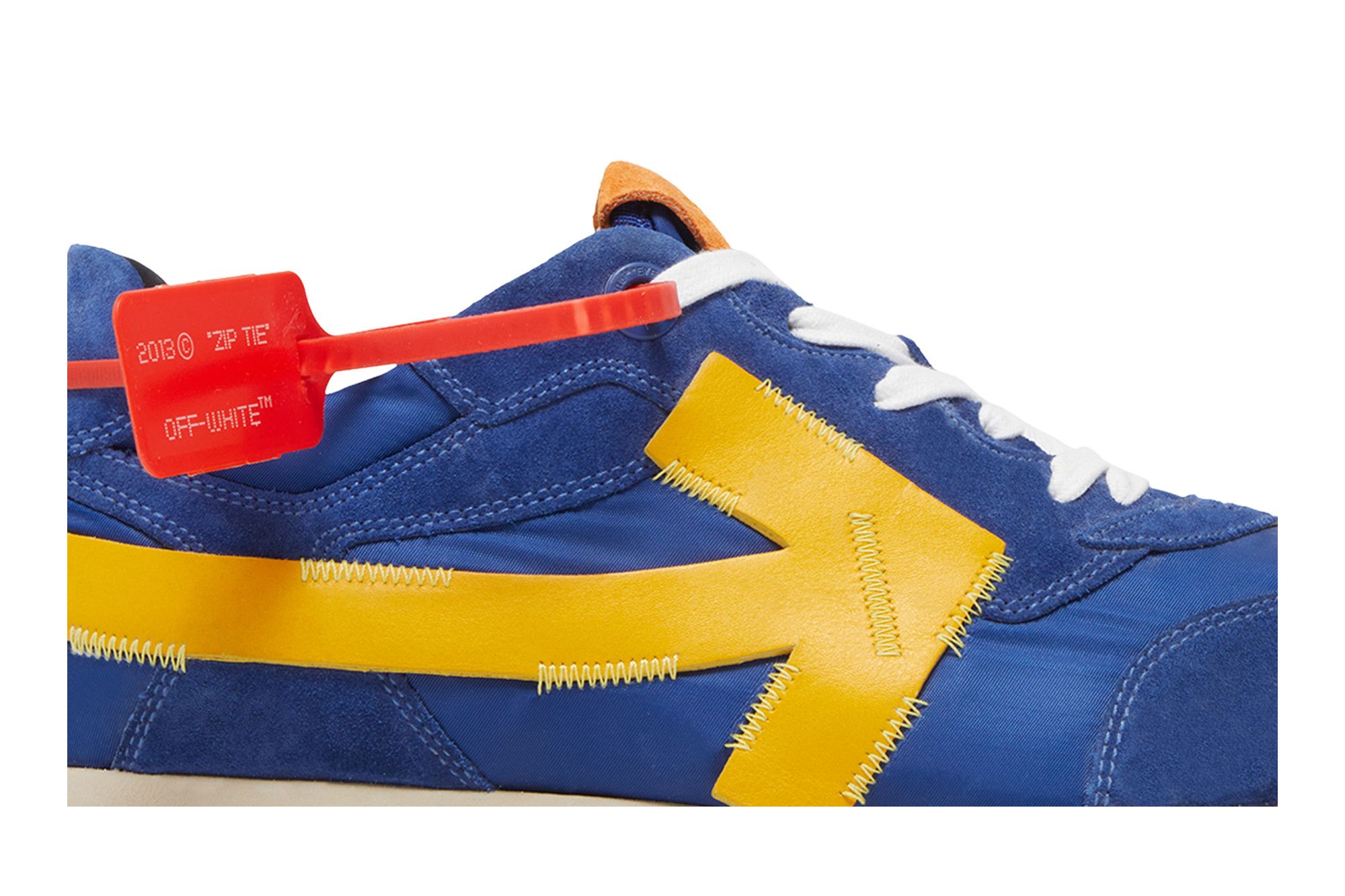 Buy Off-White Arrow 'Blue Yellow' - OMIA118S19D38034 3060 | GOAT
