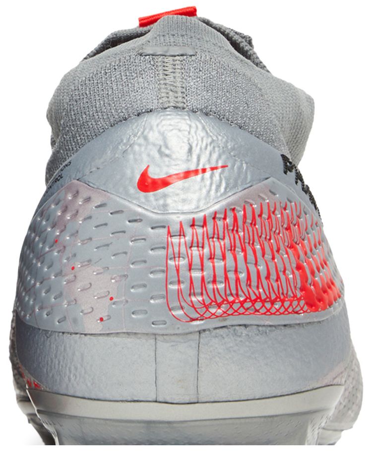 Nike Phantom Vision 2 Elite Dynamic Fit FG Metallic Grey Crimson