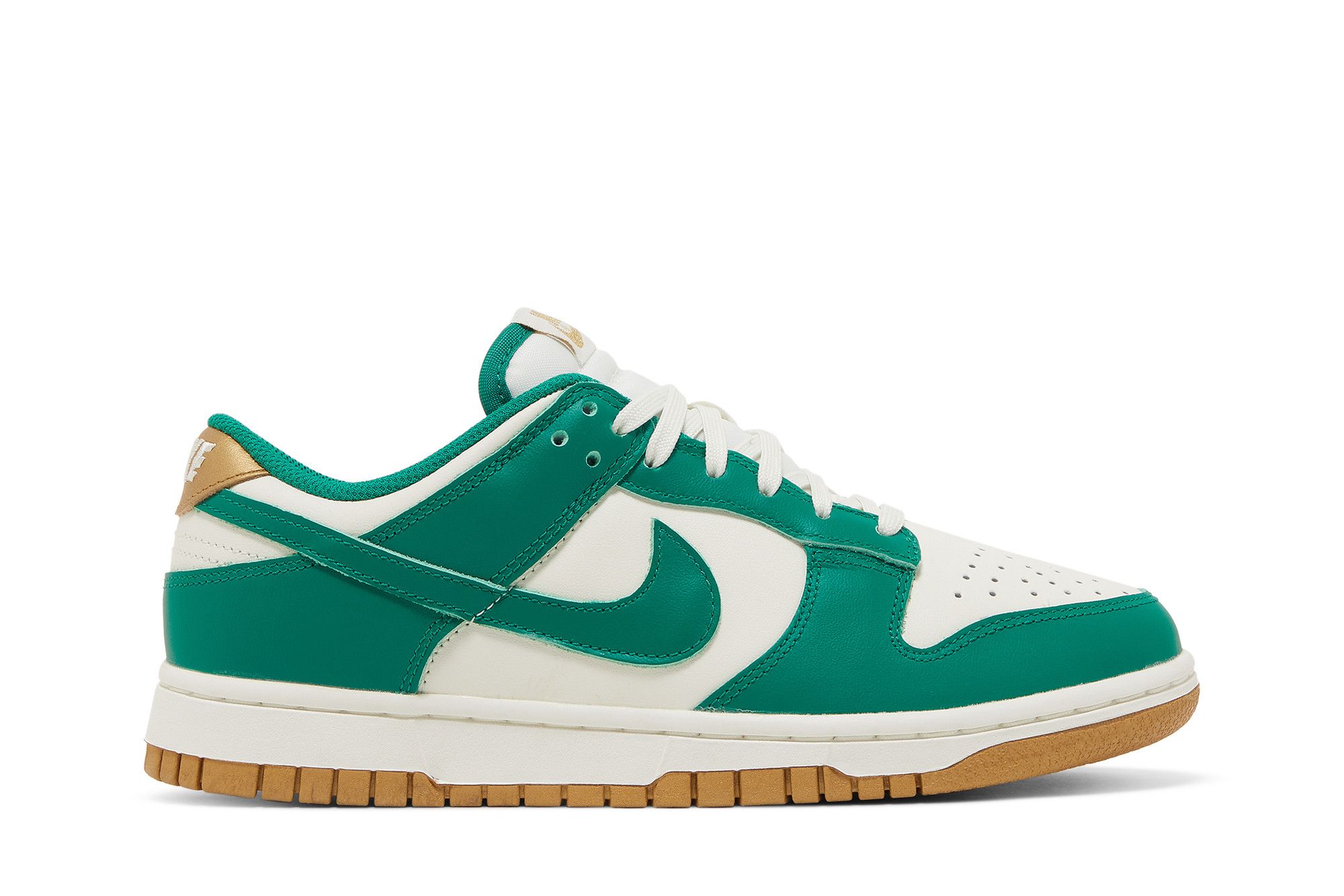 Buy Wmns Dunk Low Malachite Metallic Gold FB7173 131 GOAT