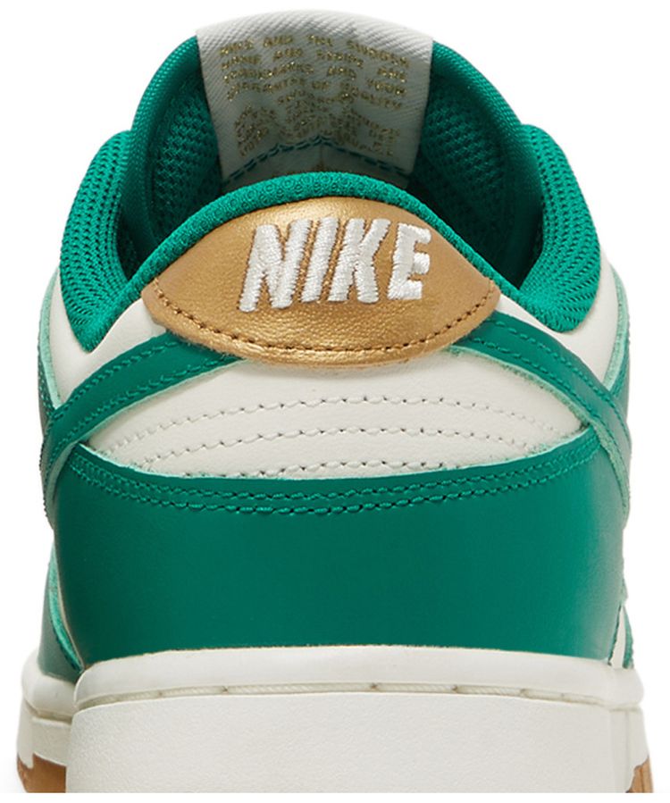 Nike Wmns Dunk Low Malachite Metallic Gold