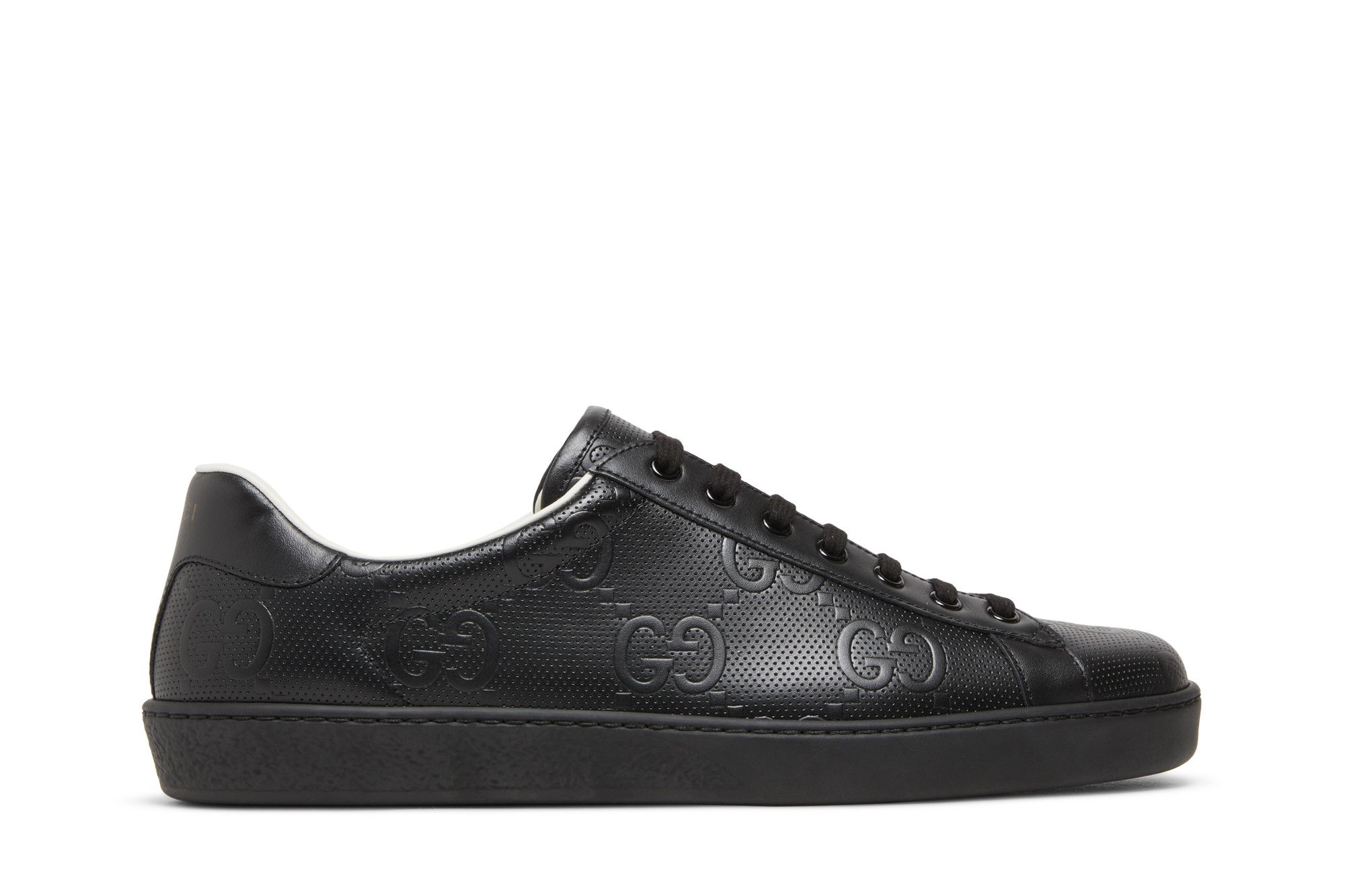 Buy Gucci Ace GG Embossed Black 625787 1XK10 1000 GOAT