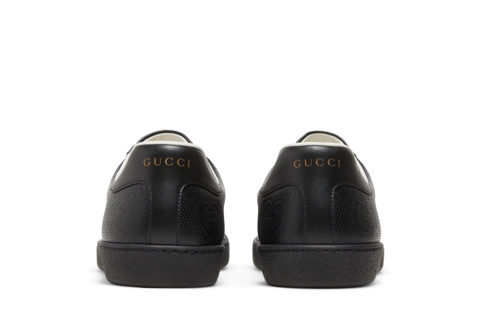 Buy Gucci Ace 'GG Embossed - Black' - 625787 1XK10 1000 | GOAT