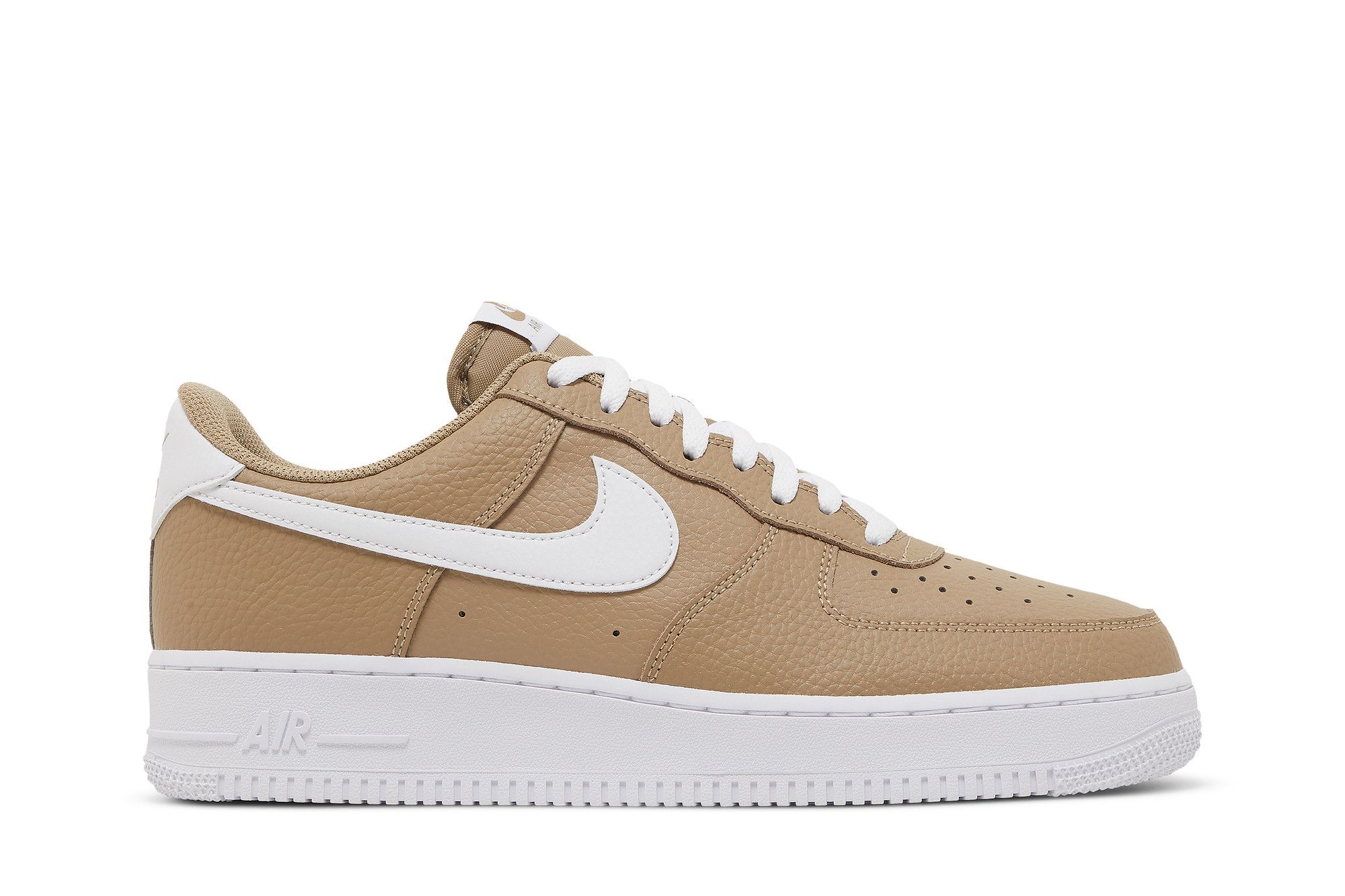 Nike air force top 1 07 suede khaki
