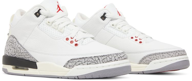 Air Jordan 3 Retro GS White Cement Reimagined