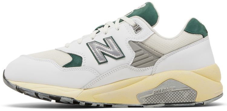 New Balance 580 White Nightwatch Green