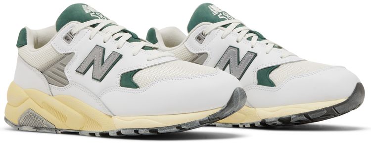 New Balance 580 White Nightwatch Green
