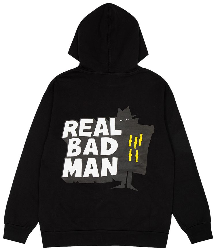 Real Bad Man Classic Hood Fleece Black
