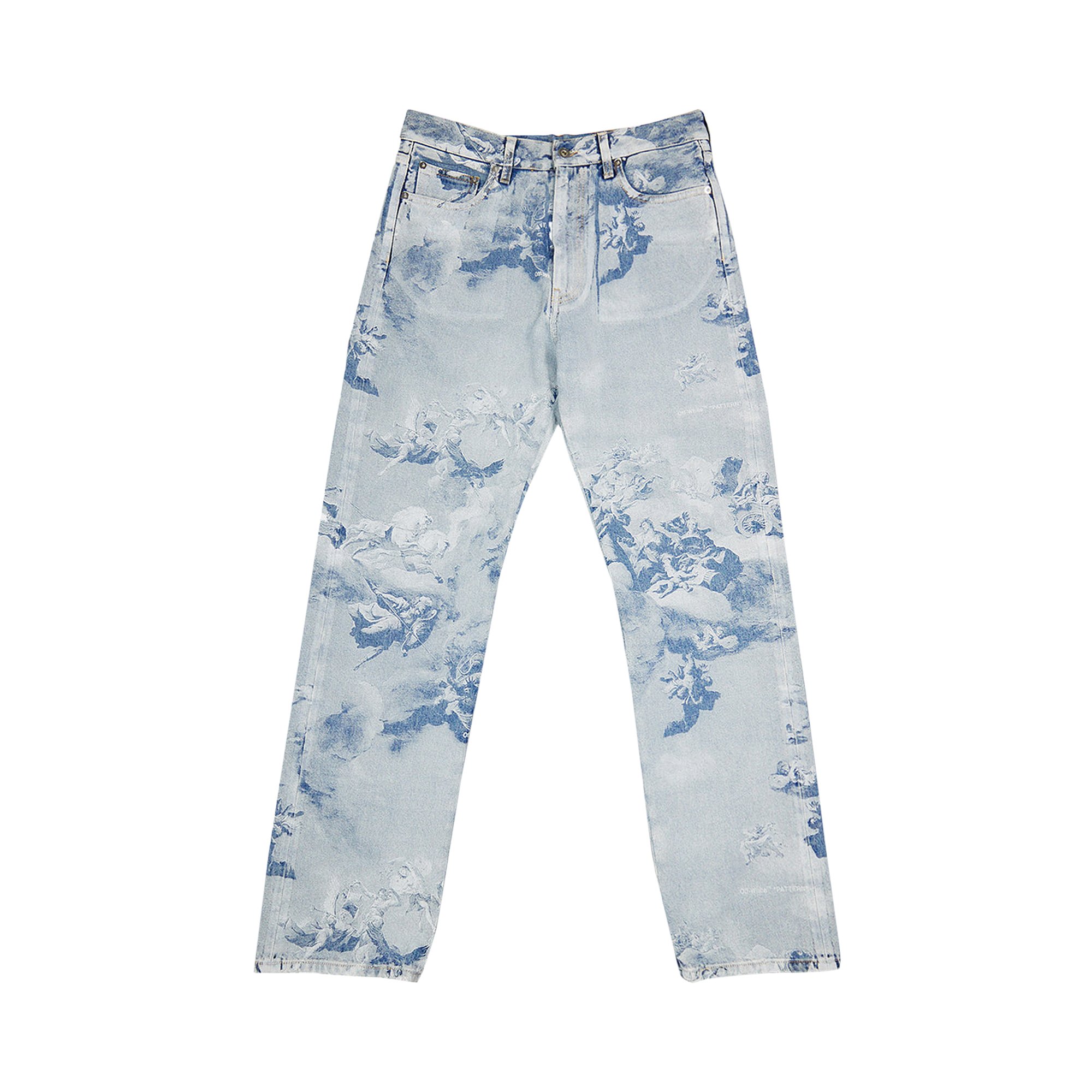 Buy Off-White Skate Jeans 'Azzurro' - OMYA138S23DEN0034000 | GOAT CA