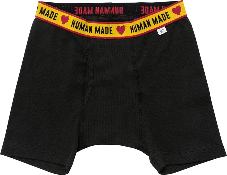 Buy Human Made HM Boxer Brief 'Black' - HM25GD001 BLAC | GOAT