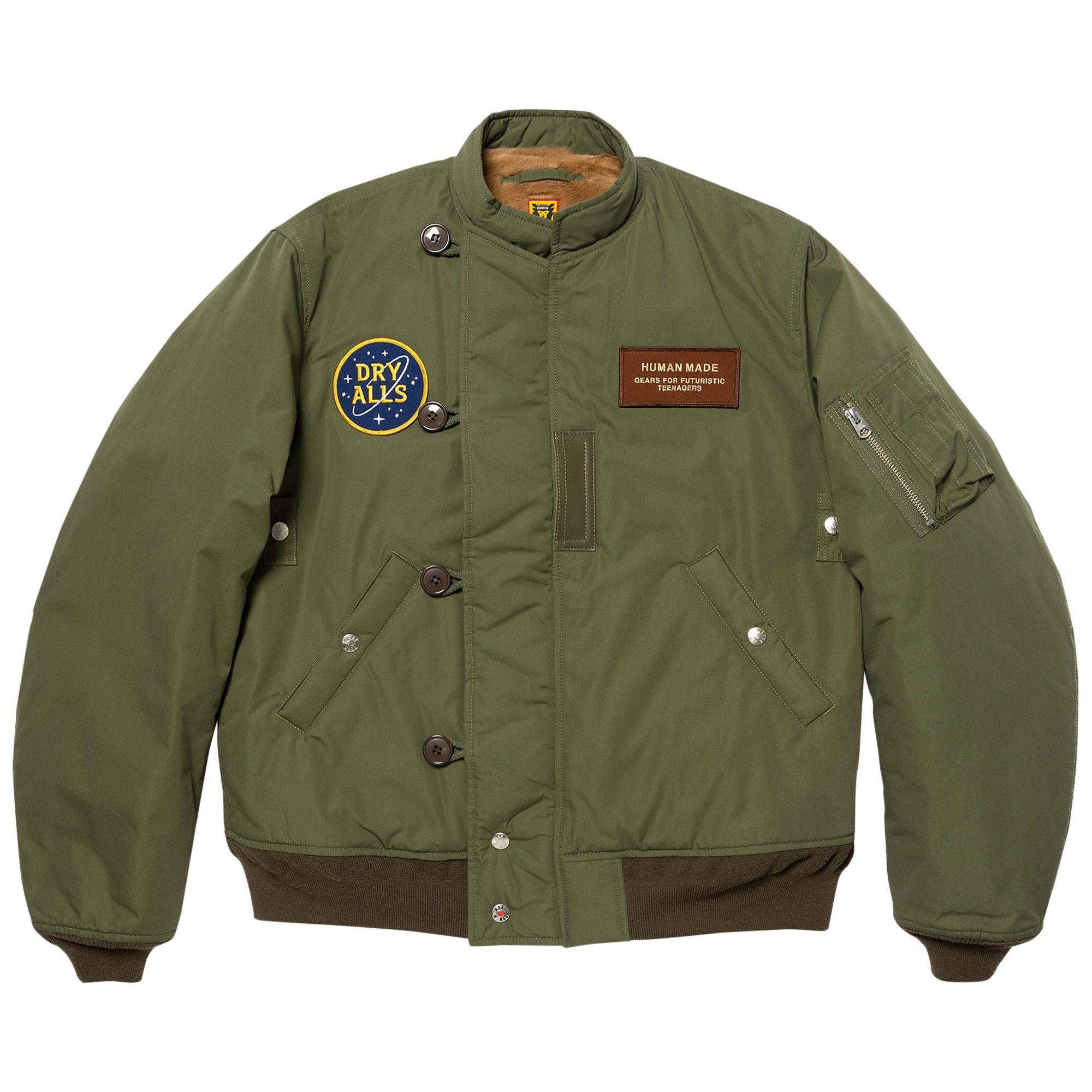 Buy Human Made Flight Jacket 'Olive Drab' - HM25JK003 OLIV