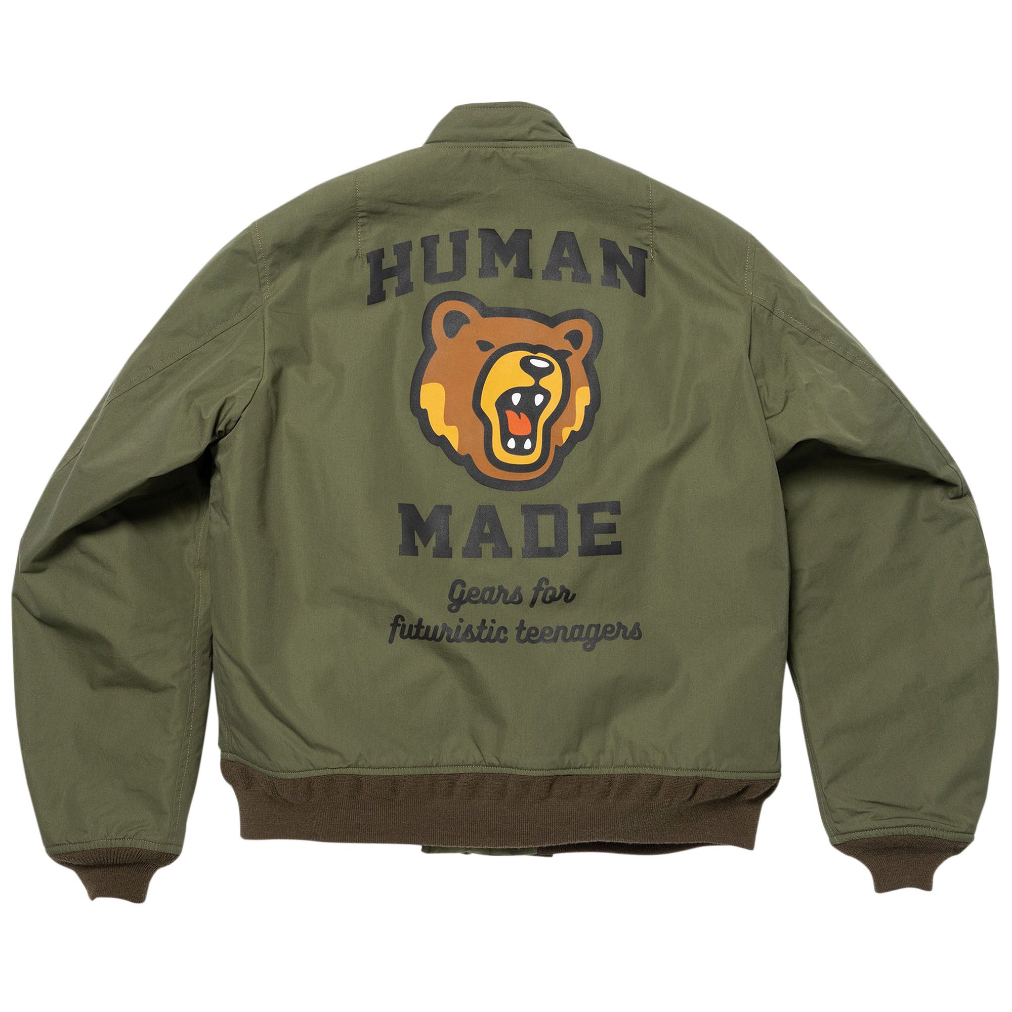 Buy Human Made Flight Jacket 'Olive Drab' - HM25JK003 OLIV | GOAT SA