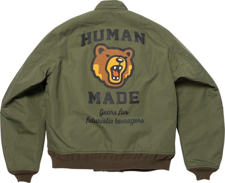 Human Made Flight Jacket Olive Drab