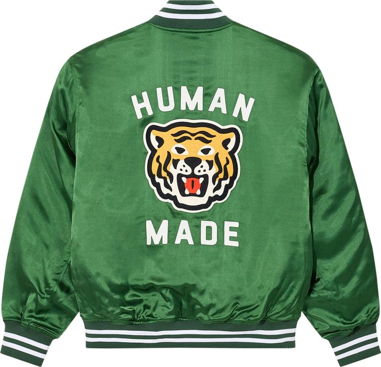 Human Made Stadium Jacket Green