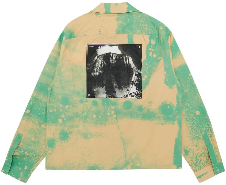 OAMC Smudge Print System Shirt Green