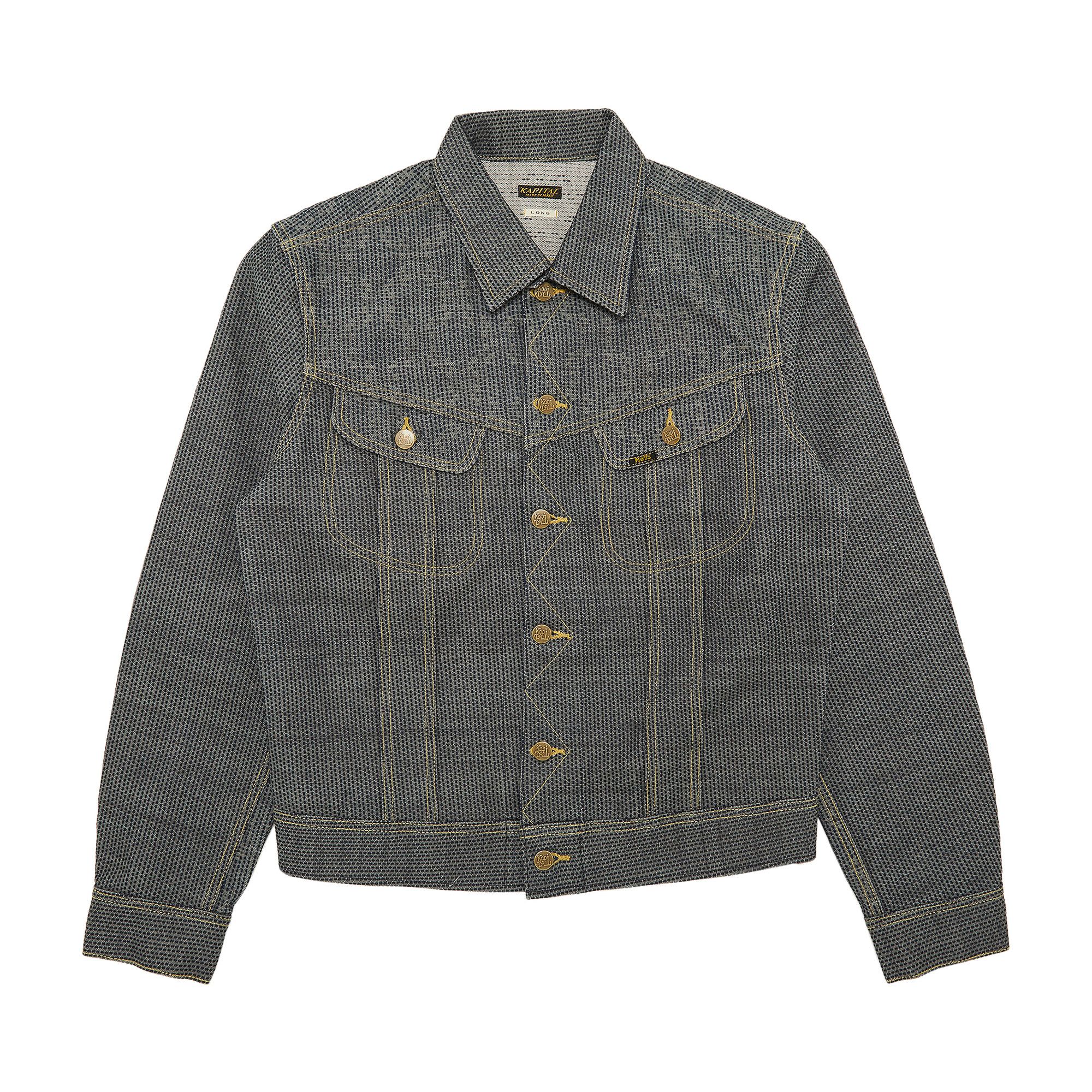 Buy Kapital Century Denim Westerner (Long) 'Silver' - KAP 73 SILV