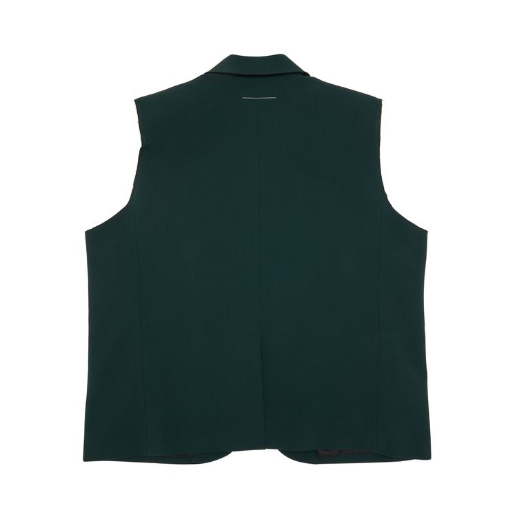 MM6 Maison Margiela Gilet Poison Green