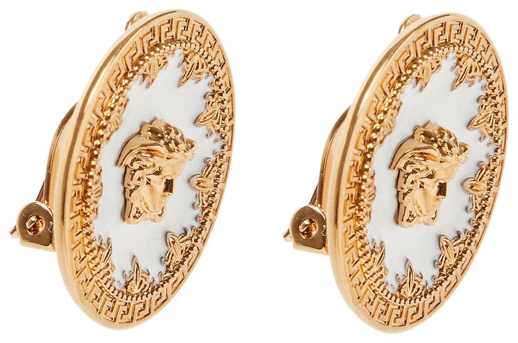 Versace Earrings Versace GoldWhite