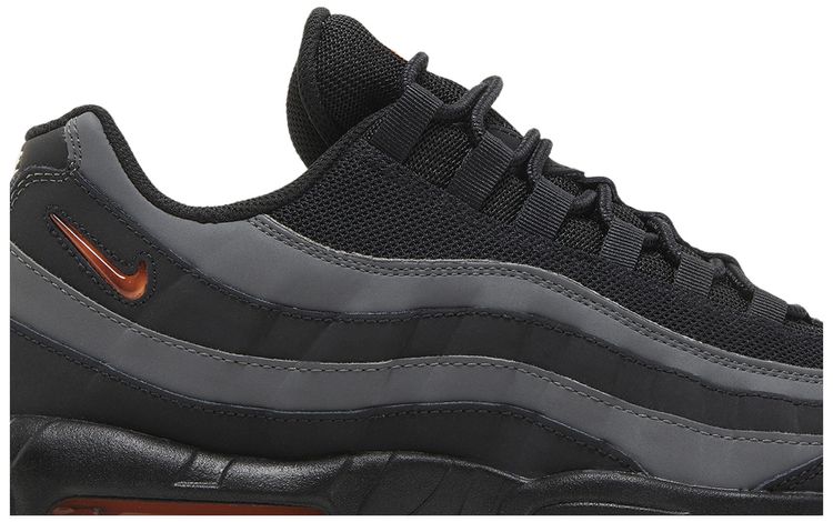 Nike Air Max 95 Black Grey Safety Orange