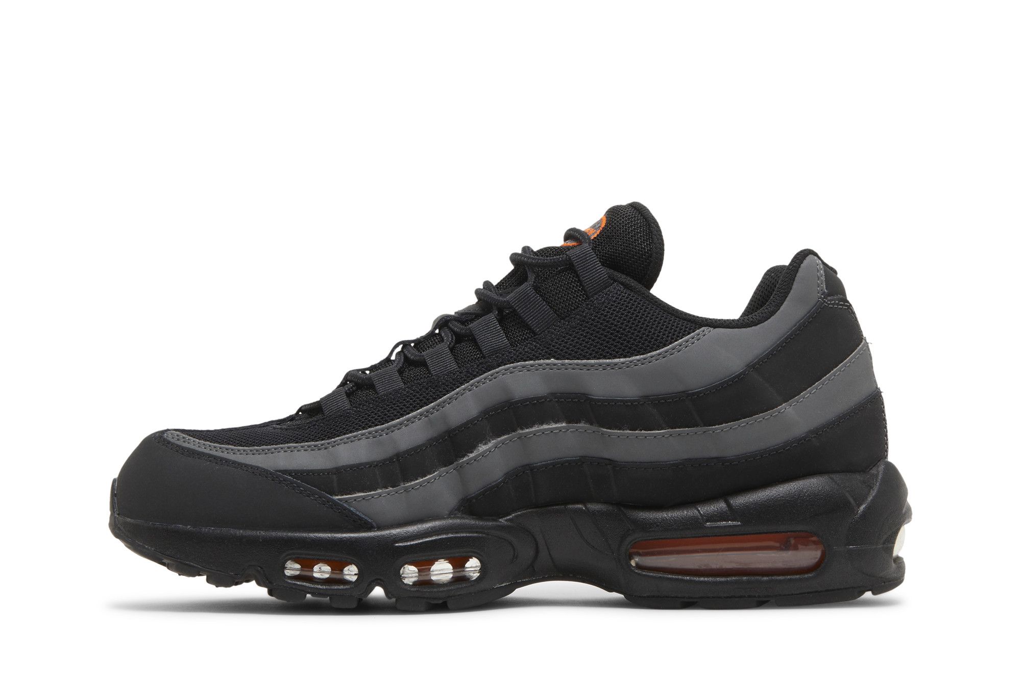 Buy Air Max 95 Black Grey Safety Orange DX2657 001 GOAT CA