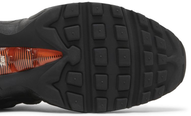 Nike Air Max 95 Black Grey Safety Orange