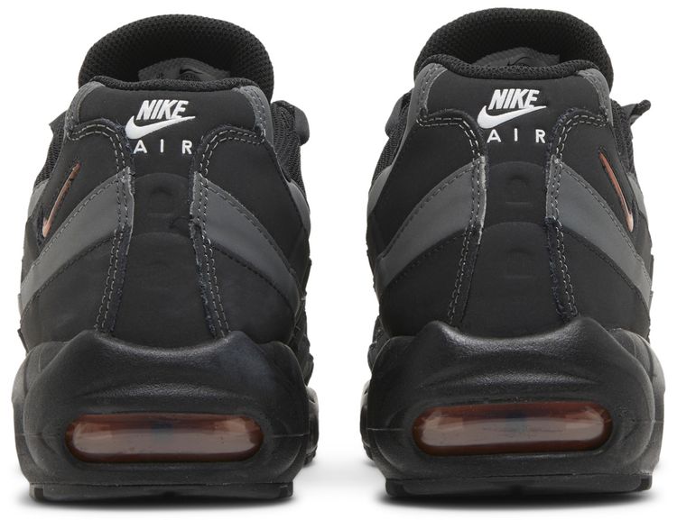 Nike Air Max 95 Black Grey Safety Orange
