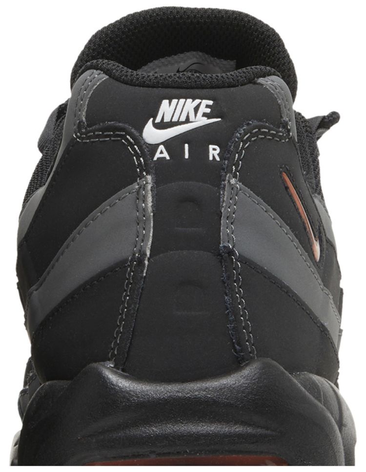 Nike Air Max 95 Black Grey Safety Orange