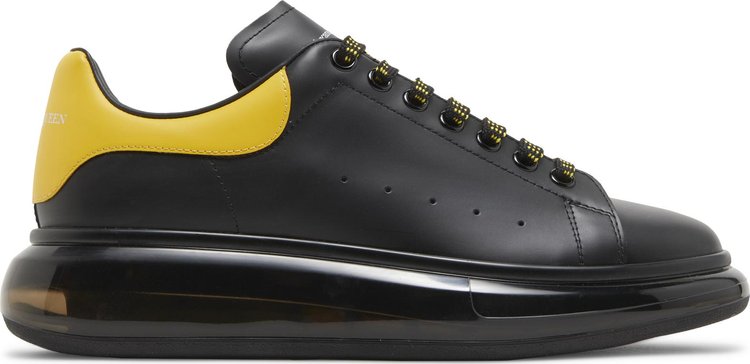 opadgående fordelagtige Tidsserier Buy Alexander McQueen Oversized Sneaker 'Clear Sole - Black Pop Yellow' -  604232 WHX98 1087 - Black | GOAT