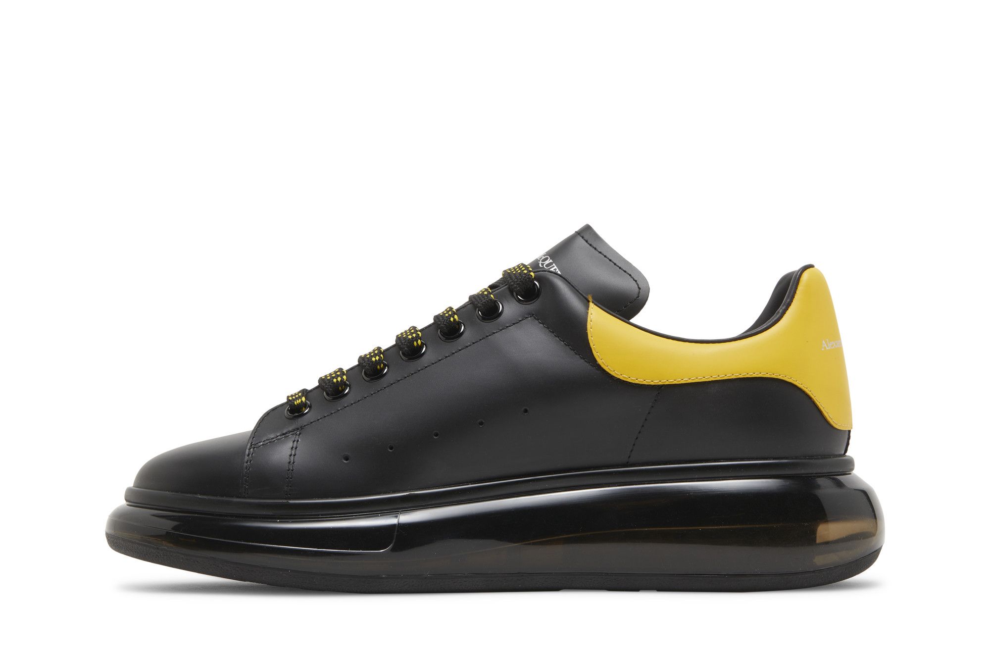 Black and yellow alexander mcqueen clearance