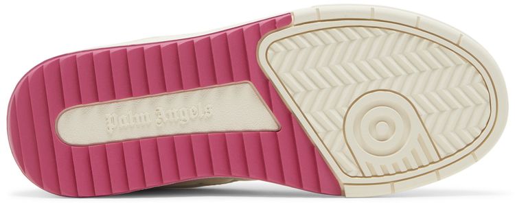 Palm Angels Wmns Palm University Low White Fuchsia