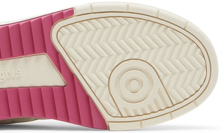 Palm Angels Wmns Palm University Low White Fuchsia
