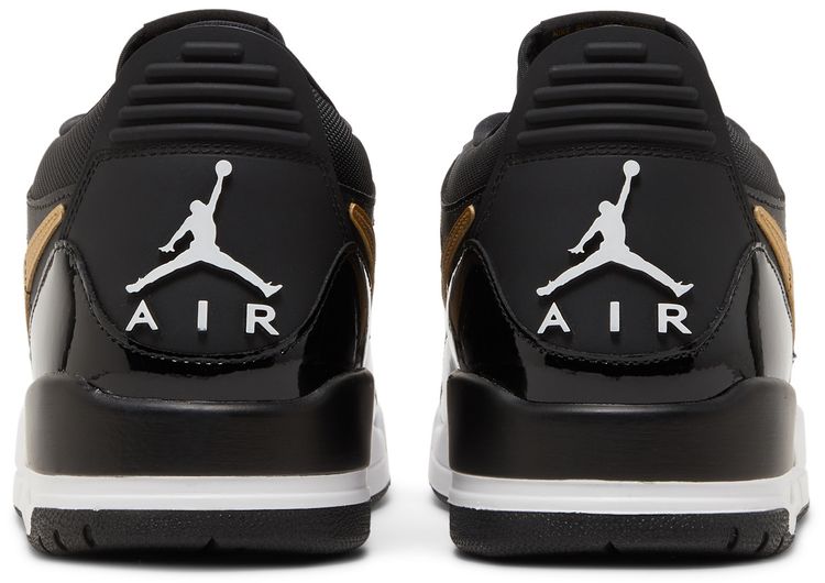 Air Jordan Legacy 312 Low Black Metallic Gold