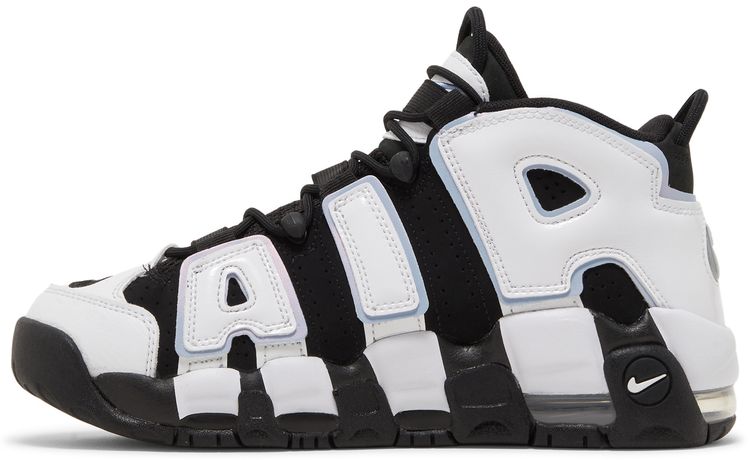 Nike Air More Uptempo GS Black Cobalt Bliss