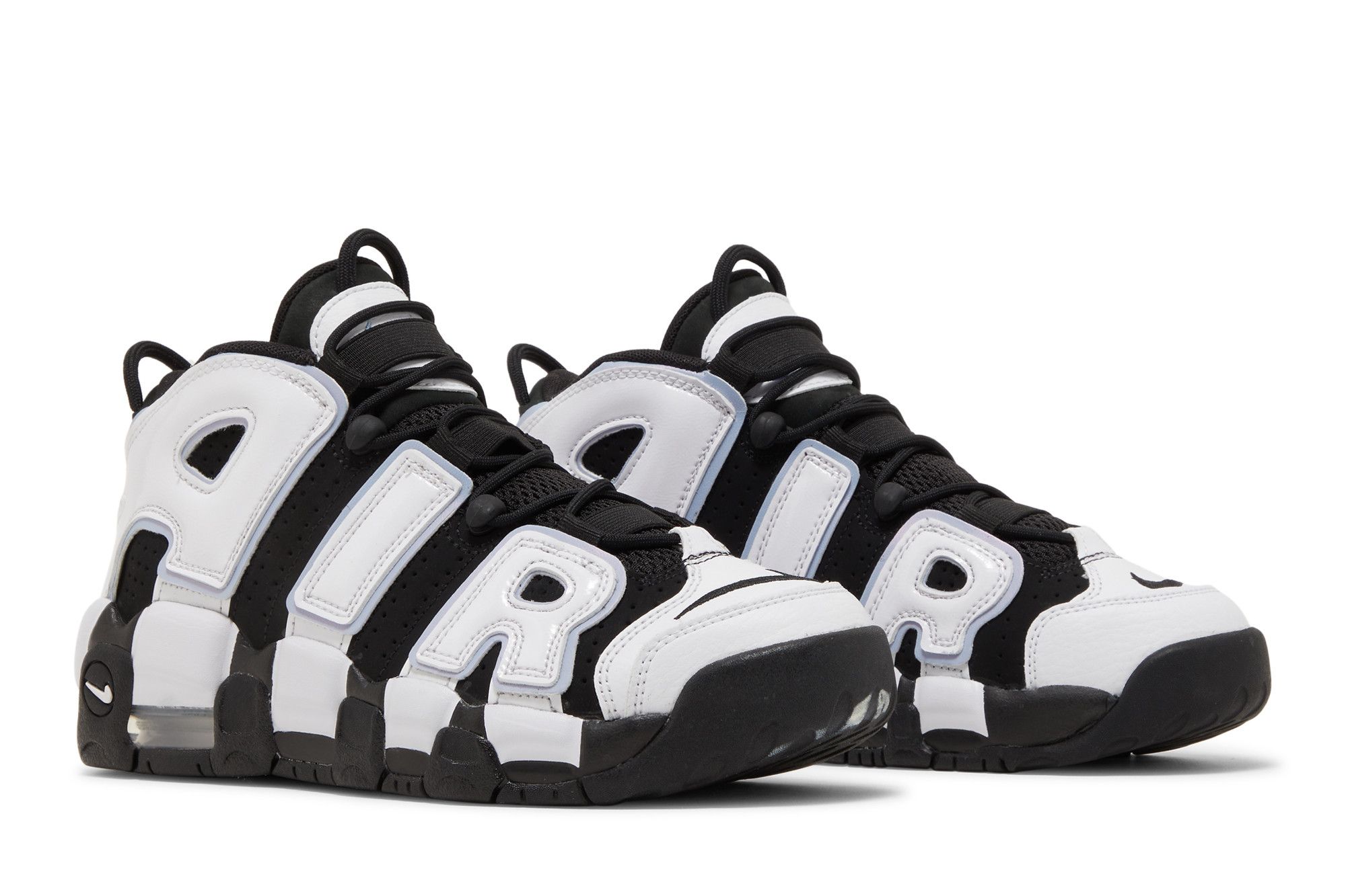 Buy Nike Air More Uptempo GS 'Black Cobalt Bliss' - DQ6200
