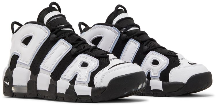 Nike Air More Uptempo GS Black Cobalt Bliss