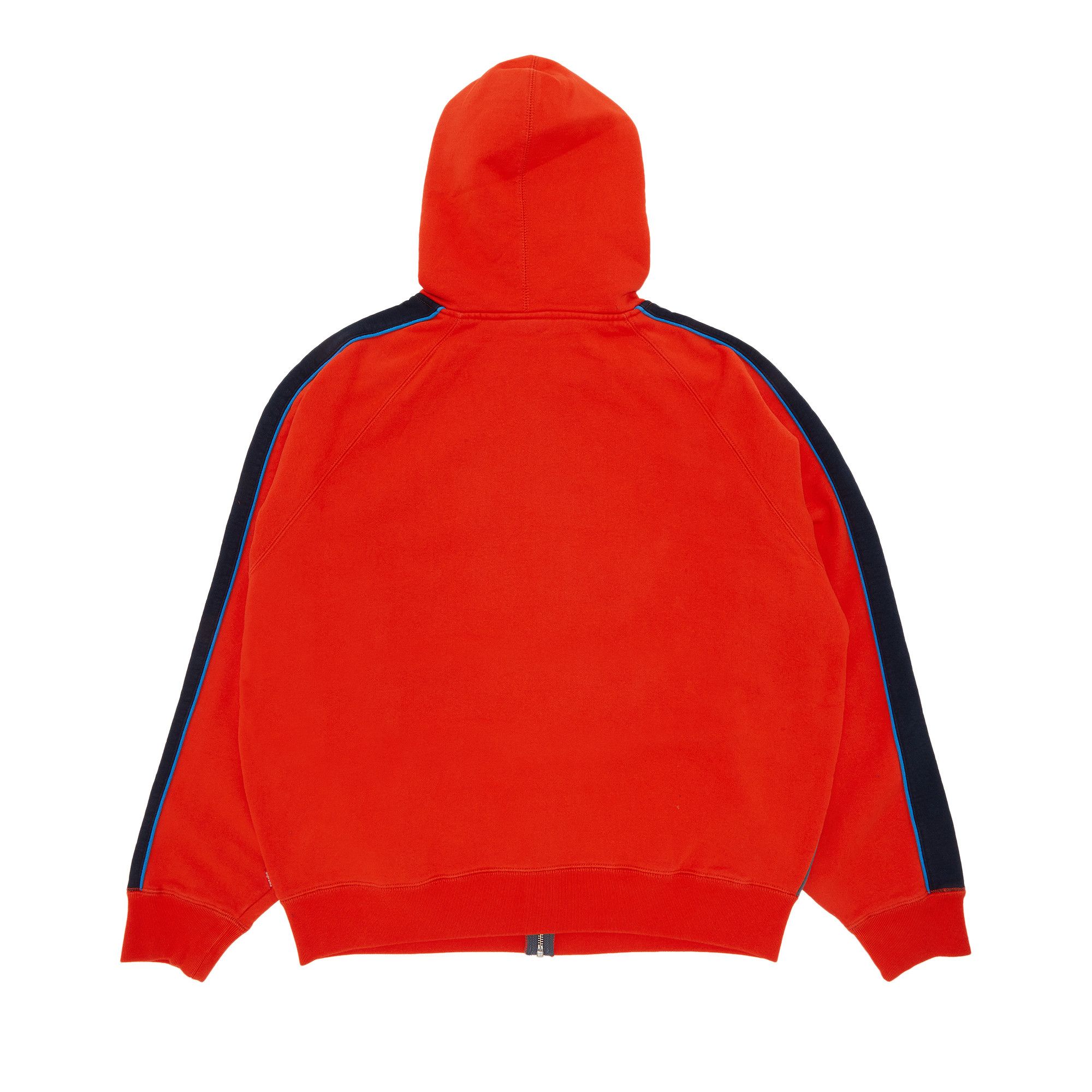 Buy Supreme Falcon Raglan Zip Up Hooded Sweatshirt 'Slate