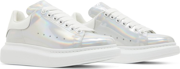 Alexander McQueen Wmns Oversized Sneaker White Iridescent