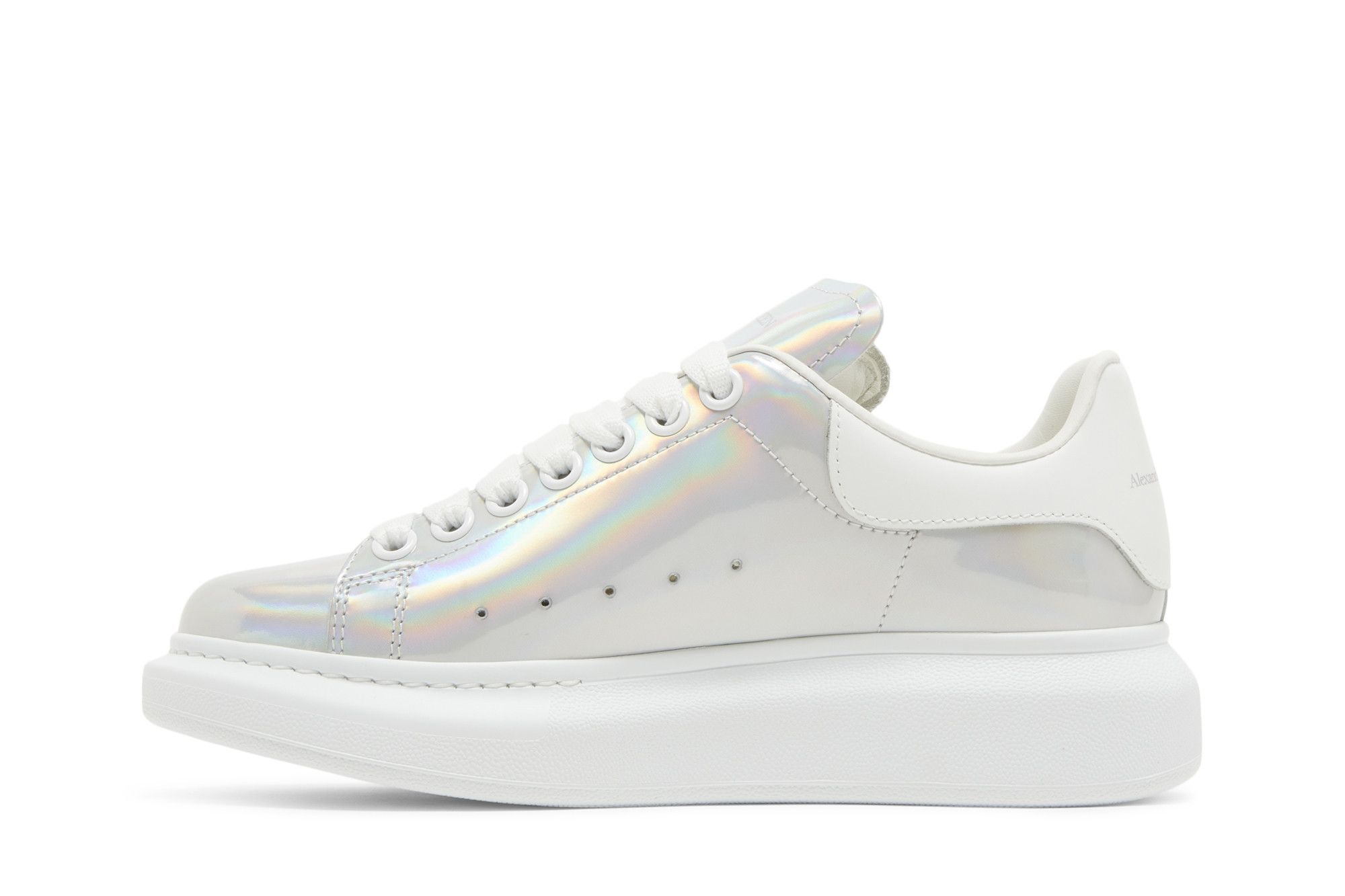 Iridescent alexander mcqueen trainers deals