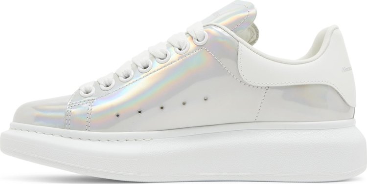 Alexander McQueen Wmns Oversized Sneaker White Iridescent