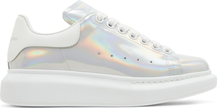 Alexander McQueen Wmns Oversized Sneaker 'White Iridescent'