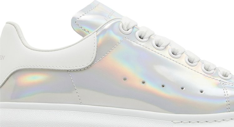 Alexander McQueen Wmns Oversized Sneaker White Iridescent