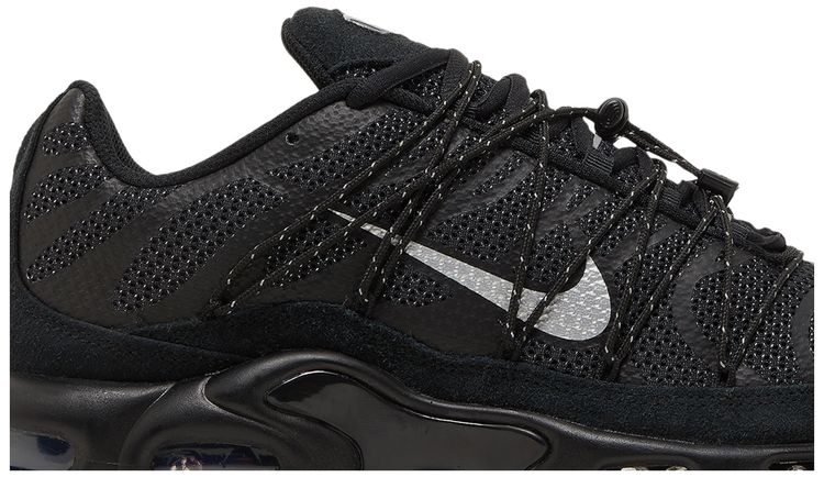 Nike Air Max Plus Utility Black Metallic Silver