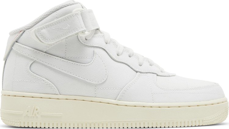 Wmns Air Force 1 '07 Mid 'White Canvas'